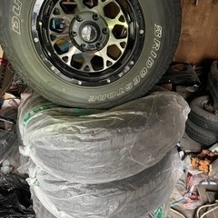 レイズのホイール　
275/65R17 4本セット 6穴 ランクル プラド ハイラックス等の画像