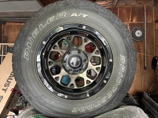 レイズのホイール　
275/65R17 4本セット 6穴 ランクル プラド ハイラックス等