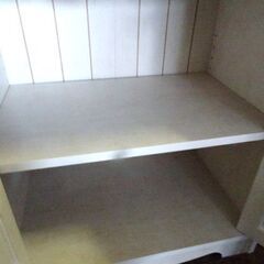 NITORI/ニトリ◆食器棚 ホワイト リズバレー キャビネット 新生活の画像