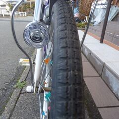 山形市　天童市　女の子　ブリヂストン２0インチ　LEDブロックライト 最高に良い状態　自転車整備士が整備の画像