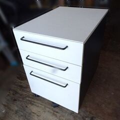 NITORI/ニトリ◆デスクワゴンセット サーヤ 机 本棚付き の画像