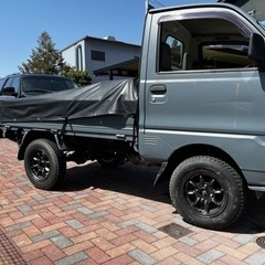 ミニキャブ　軽トラ　2インチアップ