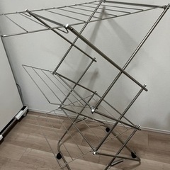 大木製作所　タワー型　室内物干し　小