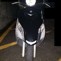 アドレス125 DT11A ブラックの画像