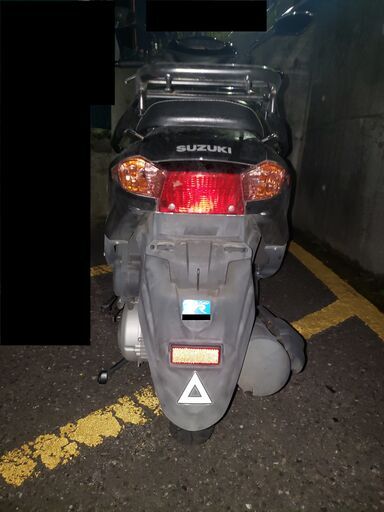アドレス125 DT11A ブラック
