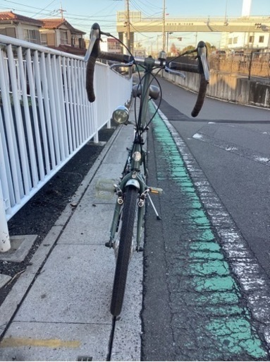 【中古自転車】20インチ(ダークグリーン) 外装2x8段