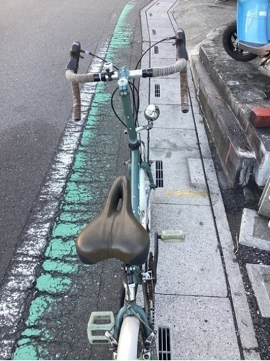 【中古自転車】20インチ(ダークグリーン) 外装2x8段
