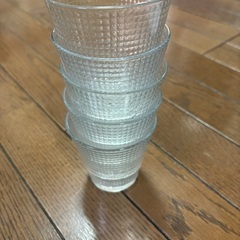 コップ　高さ8センチ5個　4/8まで
