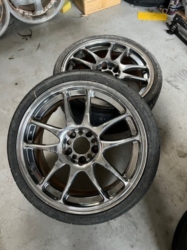 work  Emotionメッキホイール2本のみ