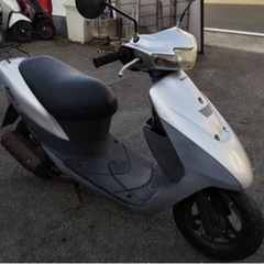 バイク スズキ　レッツ2 50cc 原付　メットイン　バイクスクーター　福岡市南区　実動の画像