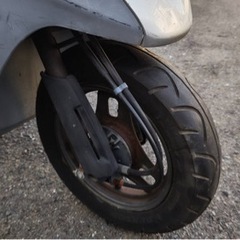 バイク スズキ　レッツ2 50cc 原付　メットイン　バイクスクーター　福岡市南区　実動の画像