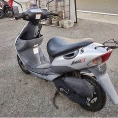 バイク スズキ　レッツ2 50cc 原付　メットイン　バイクスクーター　福岡市南区　実動の画像