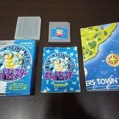 GAME BOY ソフト ポケットモンスター青/ポケモンピンボール/ポケットモンスター ピカチュウ 3本セット ゲームボーイ 札幌市東区 新道東店の画像
