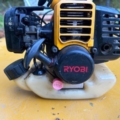 リョービ　草刈機EK-20 芝刈り機 刈払機芝刈機　ビーバー　セーフティカバー付き　実動RYOBIの画像