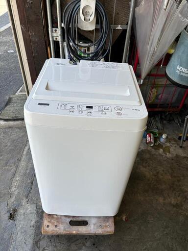 [春の応援セール.!!美品]2023年製/ヤマダ電機 全自動電気洗濯機 YWM-T45H1 YAMADASELECT】4.5kg  直接引取