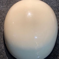 半ヘル　ヘルメット　白　ハーフ　半帽の画像