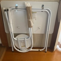 ナカバヤシ　折りたたみ　デスク　テーブル パソコンデスクの画像