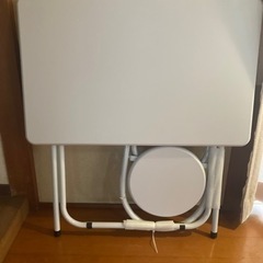 ナカバヤシ　折りたたみ　デスク　テーブル パソコンデスクの画像