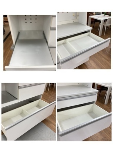 S219 ★ ユーアイ キッチンボード 食器棚 幅120cm USED