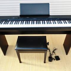 カシオ　電子ピアノ　Privia　PX-160BK　動作良好　イ...