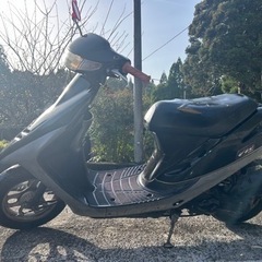 HONDA スーパーディオ DIO AF27 人気のマットブラック希少2 スト走行少ない 旧車　原付　書付　始動好調の画像