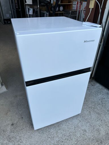 【動作保証あり】Hisense ハイセンス 2023年 HR-B91HW 87L 2ドア 直冷式 冷凍冷蔵庫【管理KRR600】