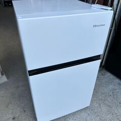 【動作保証あり】Hisense ハイセンス 2023年 HR-B91HW 87L 2ドア 直冷式 冷凍冷蔵庫【管理KRR600】