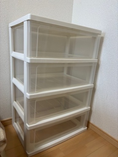 家具 収納家具 衣装ケース2つ