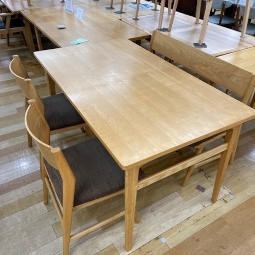 【美品】ダイニングテーブル4点セット【引取り限定】 取りに来られる方限定！！】ダイニング4点セット 引き取り限定】4人