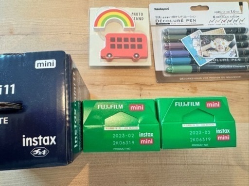 instax mini 11 ホワイト ギフトセット