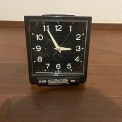 家具 時計 PYXIS 置き時計 中古