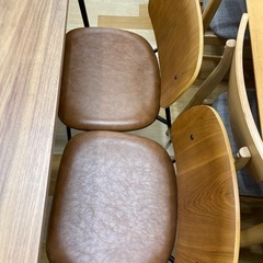 取りに来て頂ける方限定！ブラウンのダイニング5点セットのご紹介です！ 取りに来て頂ける方限定！ブラウンのダイニング5点セットのご紹介