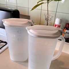 2個セットピッチャー　ポット　水筒　2L以上の画像