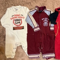 ロンパース　子供服の画像