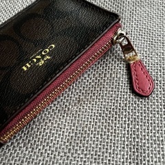 パスケース　coach コーチ　コインケースの画像