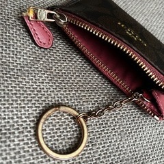 パスケース　coach コーチ　コインケースの画像
