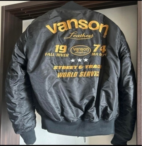 VANSON バンソン MA-1 ジャケット【L】新作