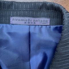 入学式に！男の子　スーツ　120cm 4/1まで　ナカノヒロミチの画像