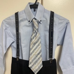入学式に！男の子　スーツ　120cm 4/1まで　ナカノヒロミチの画像