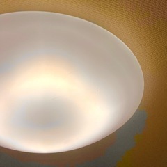 Panasonic LEDシーリングライト 温白色 調光機能付き 6畳の画像