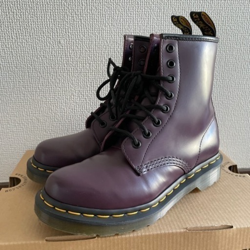 Dr.Martens    ブーツ 紫  UK4 23.0cm