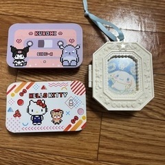 サンリオ　クロミシナモンキティ　缶ケース　オーナメントケース