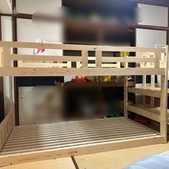 部品二段ベッドの画像