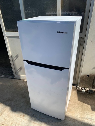 ♦️Hisense 2ドア冷凍冷蔵庫 【2018年製 】HR-B1201