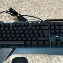 【終了】ゲーミングキーボード、エレコムマウスおまけ
