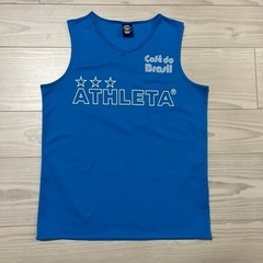 【アスレタ】【大幅値下げ】サッカー/フットサル 半袖シャツ ノースリーブシャツ メンズ　ジュニア（中古)の画像
