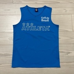 【アスレタ】【大幅値下げ】サッカー/フットサル 半袖シャツ ノースリーブシャツ メンズ　ジュニア（中古)の画像