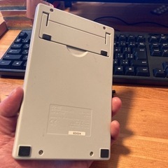 安っぽい計算機の画像