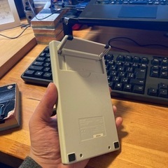 安っぽい計算機の画像
