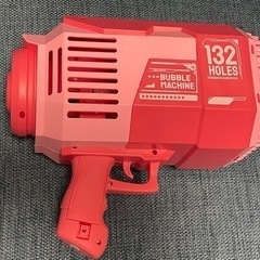 バブルマシン 132穴  電動 シャボン玉 子供の画像